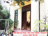 Bán Biệt Thự Pháp 152M2. Giảng Võ. Sân Vườn. 12,5 Tỷ. 0902160163