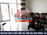 Bán Nhà 2 Tầng Mới Xây Khu Dân Cư Bắc Vĩnh Hải, Nha Trang