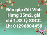 Cực Hiếm, Chỉ 1.38 Tỷ Có Ngay Nhà 35M2 Phố Vĩnh Hưng.