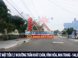 Bán Gấp Đất Đẹp Cách Biển Chỉ 300M Mặt Tiền 7,7M Đường Trần Khát Chân, Nha Trang Chỉ 40 Triệu/M2