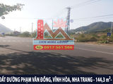 Bán Đất Xây Khách Sạn Cách Biển 150M Đường Phạm Văn Đồng, Vĩnh Hòa, Nha Trang