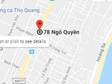 Bán Gấp 2 Lô Mặt Tiền Đường Ngô Quyền– Thông Thẳng Xuống Bến Du Thuyền Đà Nẵng