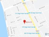 Cần Bán Đất 2 Mặt Tiền Đường Hoài Thanh Và Mỹ An 25 – Gần Bờ Sông Hàn