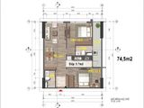 Bán Căn 74.4M2 Suất Ngoại Giao Chung Cư HH 43 Phạm Văn Đồng Bộ Công An.Giá Siêu Tốt.Lh 0975987928