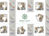 Căn Hộ Greentown Bình Tân Block Đẹp Nhất Dự Án,view 4 Mặt Tiền Đường Lớn