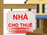 Cho Thuê Nhà 3 Tầng Mặt Tiền Đường Trần Phú