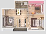 Căn Hộ 2 Phòng Ngủ-54M2 Chỉ 119 Triệu