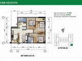 Bán Gấp Chung Cư 282 Nguyễn Huy Tưởng Căn Đẹp Nhất 3 Phòng Ngủ B09 Tòa B, Dt 78.7M2, 25.5Tr/m2. Lh 0568102309