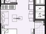 Bán Gấp Căn Hộ 1Pn+1 42M2 Giá Rẻ Nhất Thị Trường.