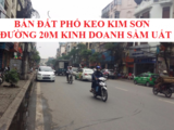 Bán Đất Phố Keo, Kim Sơn, Hà Nội - Tặng Nhà Mặt Phố Đẹp