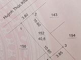 Bán Đất-Mp-Huỳnh Thúc Kháng-Hà Đông 40,6M X Mt3,8M-Vỉa Hè-Kd-Ôtô Tránh-Giá 3,5Tỷ