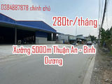 Cho Thuê Xưởng 5000M Bình Chuẩn - Thuận An - Bình Dương (Chính Chủ).