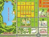 Bán 1 Lô Đất 2 Mặt Tiền, Dự Án Eco Town Nam Phong, Tt Cần Đước - La.