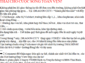 Dragon Một Dự Án Đáng Sống Gía Từ Chủ Đầu Tư…