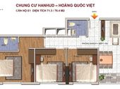 Bán Căn Hộ Hunhud Hoàng Quốc Việt-Giá 26tr/M2-Vị Trí Đắc Địa
