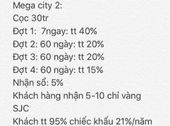 Hot Hot Hot Mega City Mở Bán Gđ2 Giá Chỉ Có 465Tr/nền Lh: 0938.18.79.43