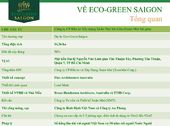 Eco-Green Sài Gòn - Căn Hộ Cao Cấp Mặt Tiền Nguyễn Văn Linh