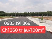 Đất Nền Tái Định Cư Giá Rẻ Chỉ 360 Triệu/100M2