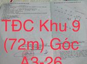 Bán Ô Góc 2 Mặt Tiền Siêu Đẹp Ở Tđc Khu 9- 75M2 Sổ Đỏ Chính Chủ 
