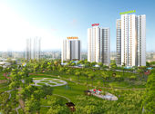 Hồng Hà Eco City - Không Gian Xanh Nam Hà Nội, Diện tích 104 m2, 3 Phòng ngủ, Giá 1,75 Tỷ
