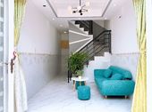 Nhà 1 Trệt 2 Lầu 3Pn Đường Tl28 Thạnh Lộc Ngã Tư Ga Quận 12