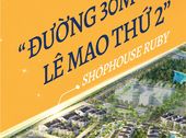 Mở Bán Shophouse Ruby, Kđt Vinh Heritage- Cơ Hội Đầu Tư Tốt Cho Nhà Đầu Tư