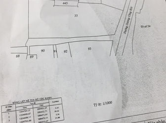 Đất Thổ Cư 2385m/2 Mặt Tiền Đường Dương Công Khí Hốc Môn
