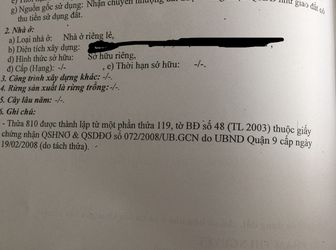 3 Lô Đất Mặt Tiền Đường 359 Phước Long B, Dt 60m. 65m Vàn 104m