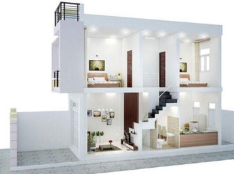 Cần Bán Gấp 5 Lô Ở Bình Dương, Một Trệt Một Lầu Vị Trí Đẹp Giá Rẻ Để Tiến Hành Xây Dựng Đồng Loạt N