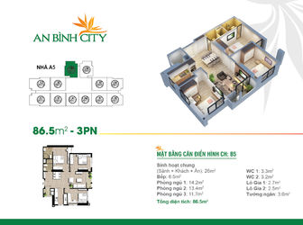Chỉ Với 26tr/M2 Thông Thuỷ, Mua Ngay Căn Hộ Chung Cư An Bình City, Ký Hợp Đồng Chủ Đầu Tư