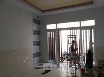 Bán Nhà Trong Hẻm Mới Xây 1 Trệt 1 Lầu Đúc Thật