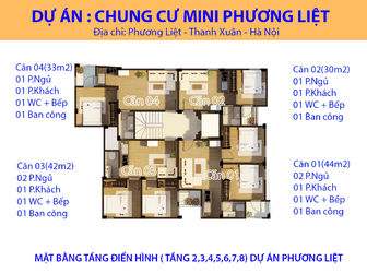 Chung Cư Mini Phương Liệt - Thanh Xuân Giá Chỉ Từ 540 Triệu/Căn