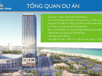 Nhận Đặt Chổ Có Vị Trí Ocean Gate Nha Trang