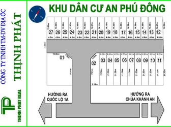 Đất Trọ Xây Ngay Đại Học Nguyễn Tất Thành,Kdc An Phú Đông,Q12. Giá 966tr/ Nền