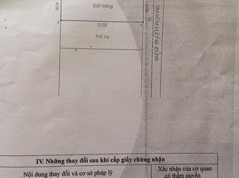 Bán Đất Đường Phạm Ngọc Thảo P.Tây Thạnh Q.Tân Phú