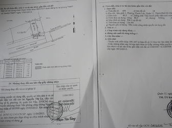 Bán Đất Tl 41, 2 Mặt Tiền 5,3 X 15,4M, Thổ Cư 80,5M. Sổ Hồng Riêng. Giá 2 Tỷ 1 Có Thương Lượng