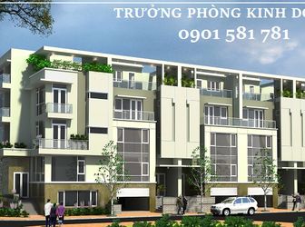 Bán Nhà ở 4 Tầng, Mặt Tiền 6m, Có 2 Mặt Tiền, Đường Trước 20m, Đường Sau 8m