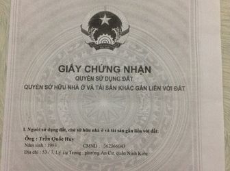 Cần Bán Nền Hẻm 4 Đường TVK 