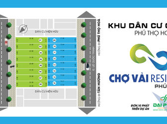 Đất Mặt Tiền Gần Chợ Vải Phú Thọ Hòa,Tân Phú