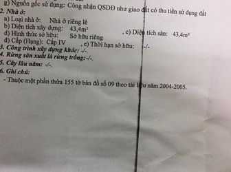 Bán Nhà Hiệp Thành, Gần Bến Xe Buýt Thới An ,Q12 . Shr, 4x11m, Giá 1tỷ3