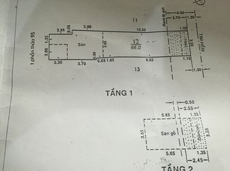 Nhà Diện Tích 3.55Mx 20M , Phường 10, Tân Bình