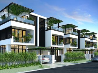 2 Lô Mặt Tiền Hướng Đông Nam Sở Hữu Sông Cổ Cò View Biệt Thự Sân Golf Coco Bay