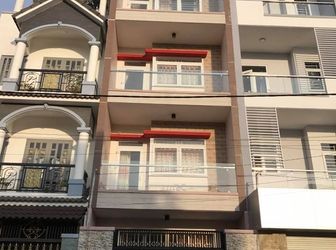 Nhà Mặt Tiền Kinh Doanh Kênh Nước Đen, Cách Chợ Tân Hương 600M, 4.5X12, 4 Lầu, Giá Rẻ