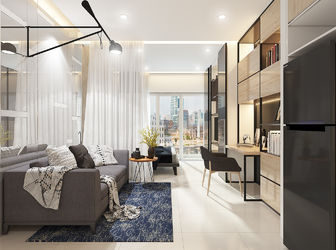 Bán Gấp Căn Hộ Officetel Hướng Đông Nam, Dt 30-48M2, Đối Diện Tt Hành Chính Q.1