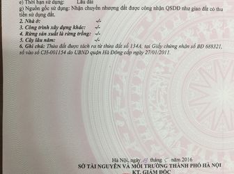 Bán Mảnh Đất 34m2, Tổ 12 Phường Yên Nghĩa, Quận Hà Đông, Hà Nội- Giá 745 Triệu