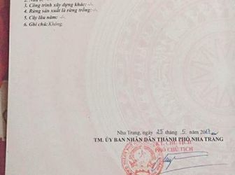 Cần Bán Đất Vĩnh Châu,Vĩnh Hiệp,Nha Trang Giá  Siêu Rẻ Chỉ  650 Triệu 0971 033 357