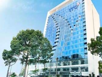 Sacomreal Cho Thuê Tầng Trệt Tòa Nhà Mặt Tiền Hoàng Văn Thụ 298m2