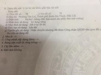 Bán Lô Đất Đường Văn Cao Giá Rẻ