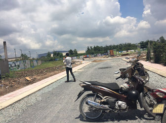 Mặt Tiền Đường 40m-Lê Minh Xuân- Bình Chánh, Sổ Riêng. 17 Tr/m2. Lh 0901.357.235