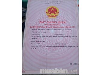 Cần Bán Đất Bà Điểm,hóc Môn,dt 5X18,shr,lh 0906.780.462